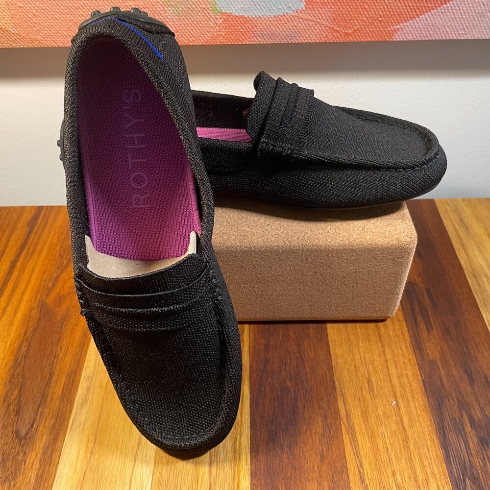 Rothy's Dark Brown Driver Loafers - Like NEW!